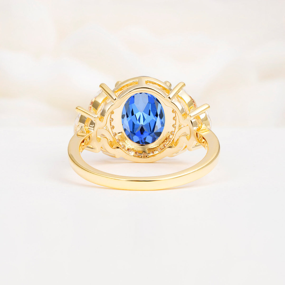 SR14139 Sapphire Ring - Additional view