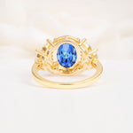 SR14139 Sapphire Ring - Additional view
