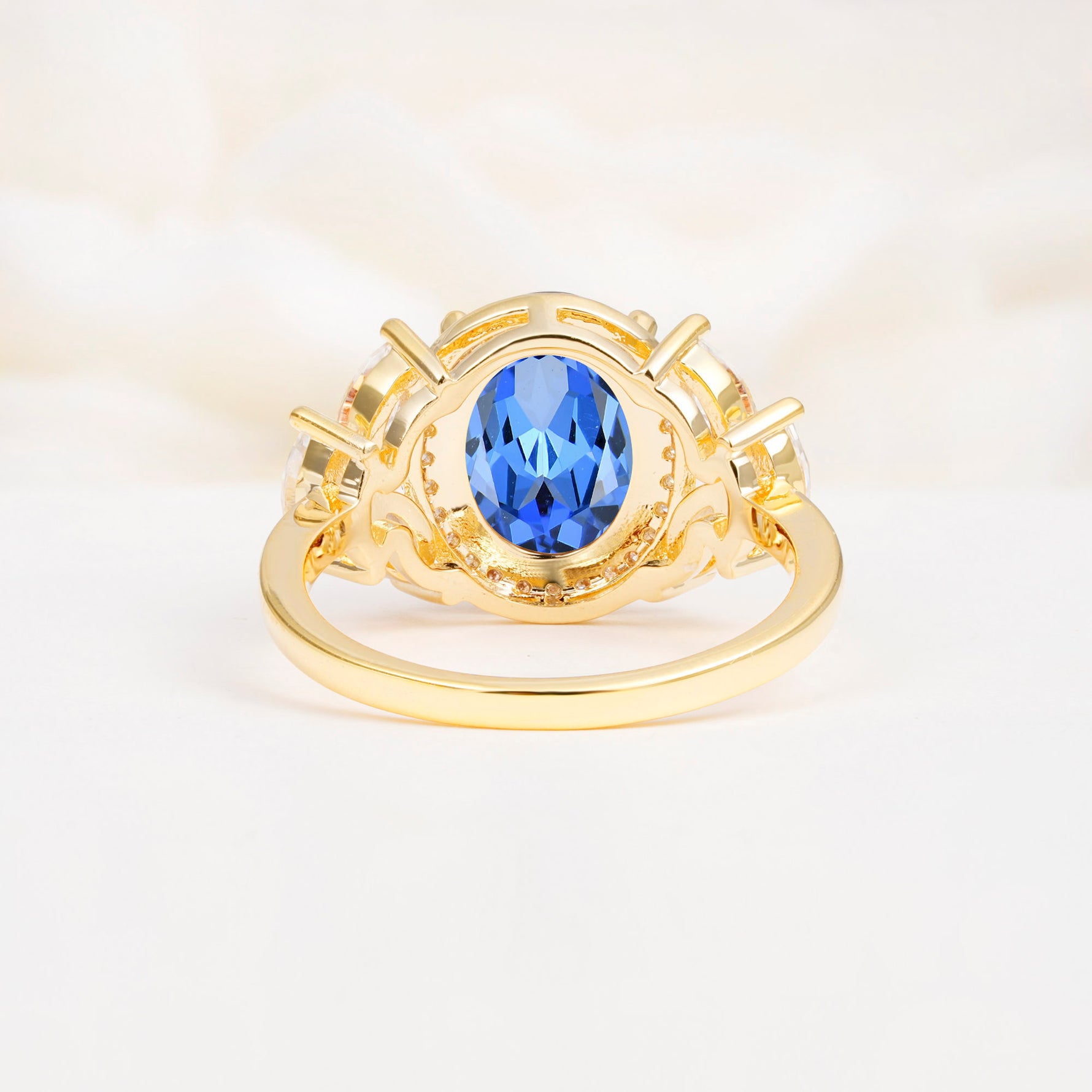 SR14139 Sapphire Ring - Additional view