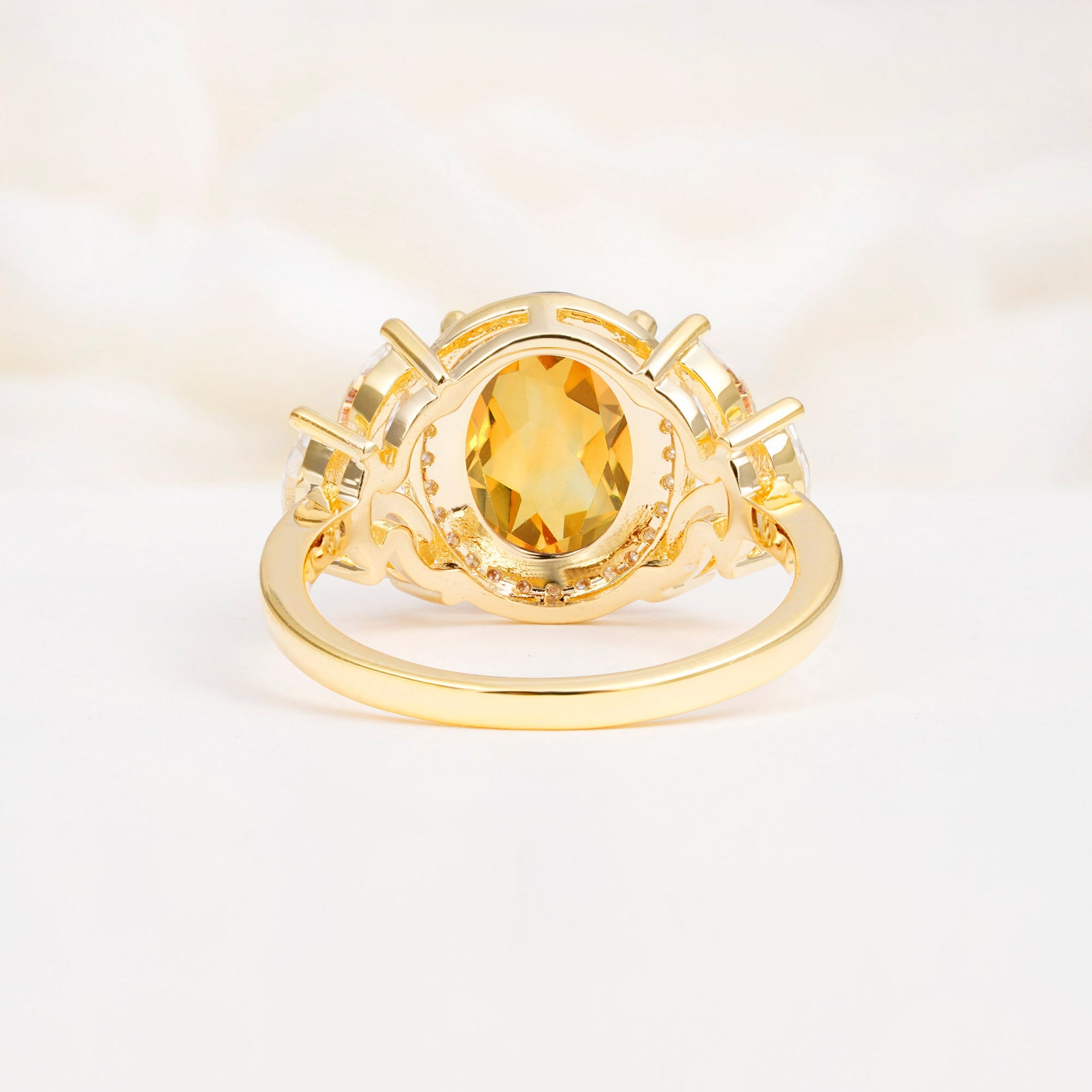SR14139 Citrine Ring - Additional view