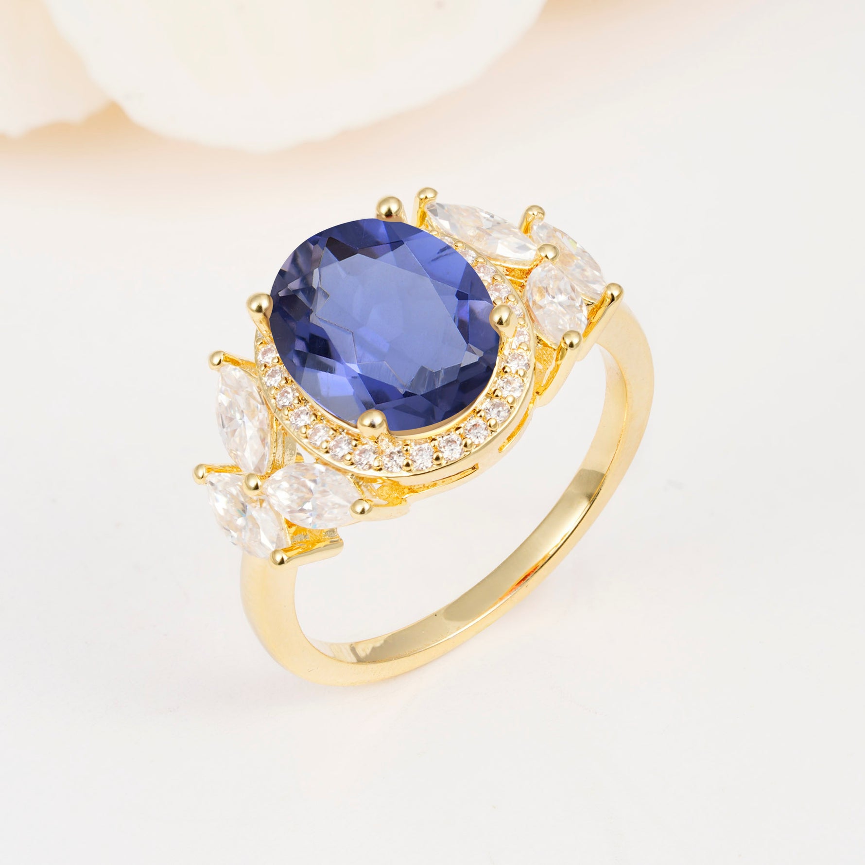 SR14139 Tanzanite Ring - Additional view