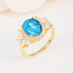 SR14139 Turquoise Ring - Additional view