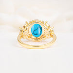 SR14139 Turquoise Ring - Additional view