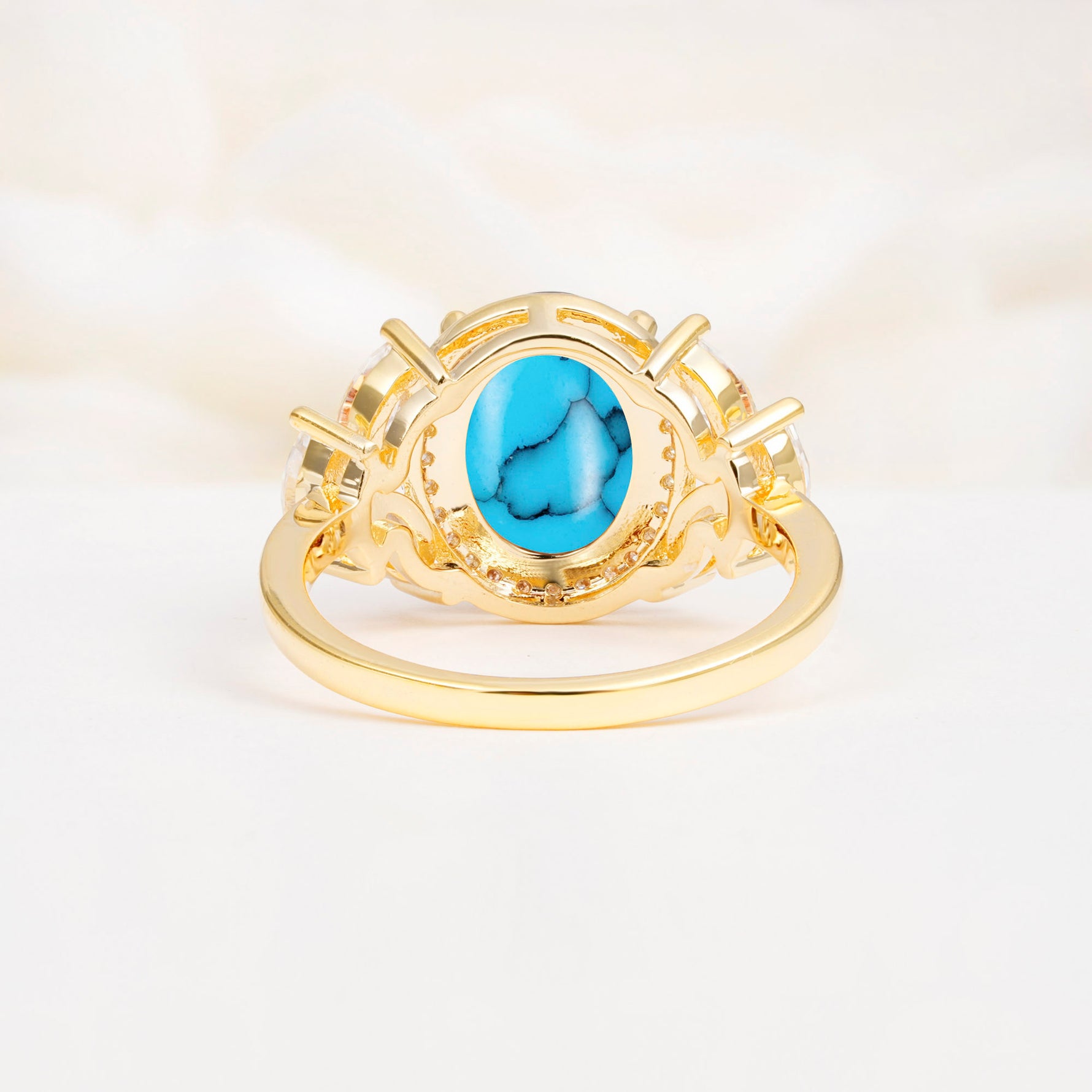 SR14139 Turquoise Ring - Additional view