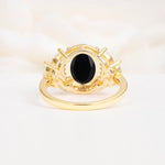 SR14139 Black Onyx Ring - Additional view