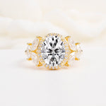 SR14139 Lab Diamond Ring - Yellow-Gold