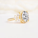 SR14139 Lab Diamond Ring - White-Gold