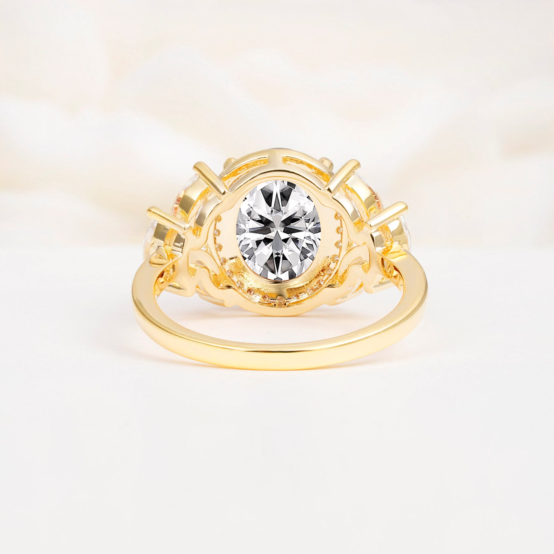 SR14139 Lab Diamond Ring - Additional view