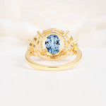 SR14139 Aquamarine Ring - Additional view
