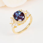 SR14139 Alexandrite Ring - Additional view