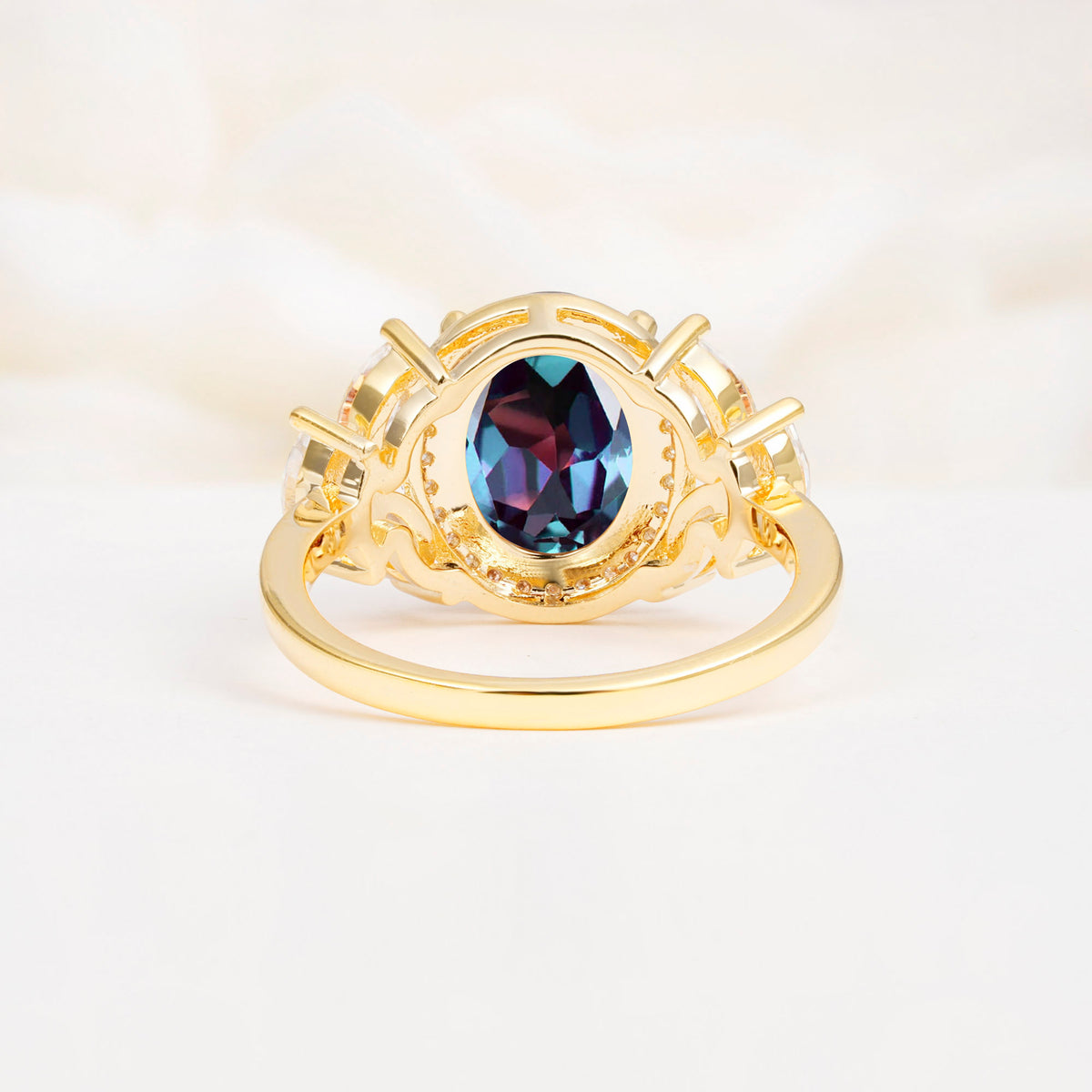 SR14139 Alexandrite Ring - Additional view
