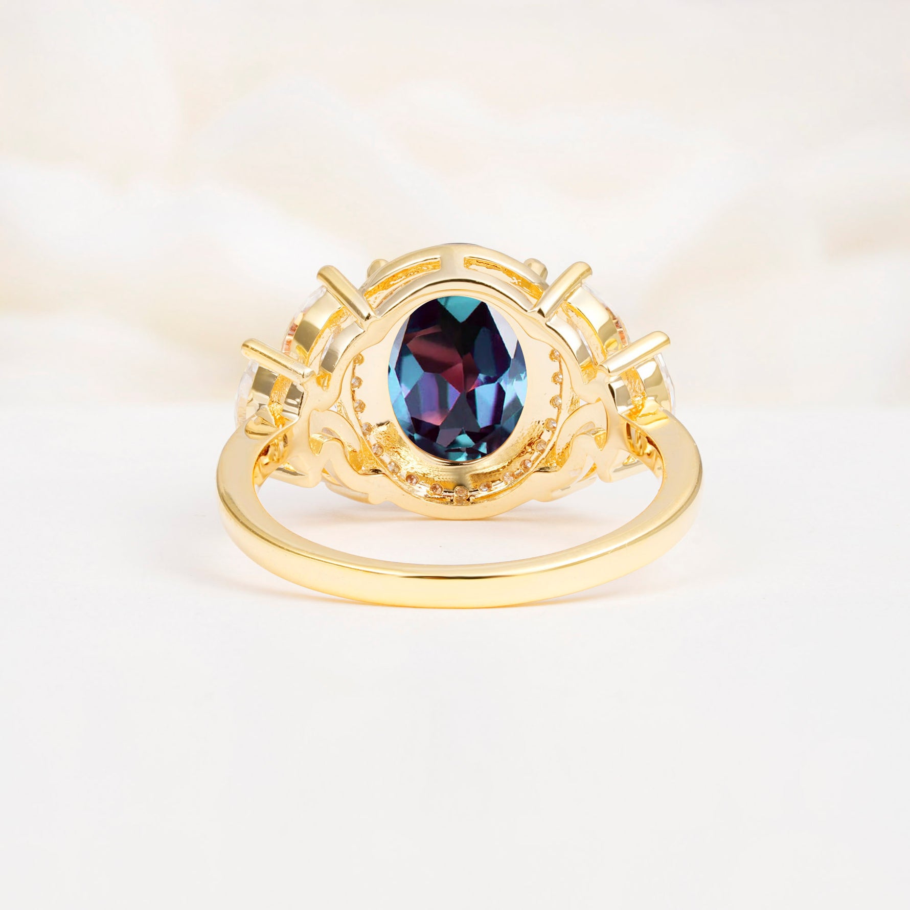 SR14139 Alexandrite Ring - Additional view