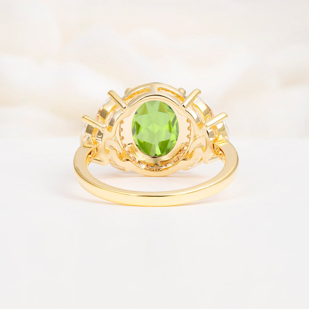 SR14139 Peridot Ring - Additional view