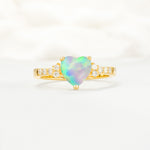 SR15211 Fire Opal Ring - Additional view