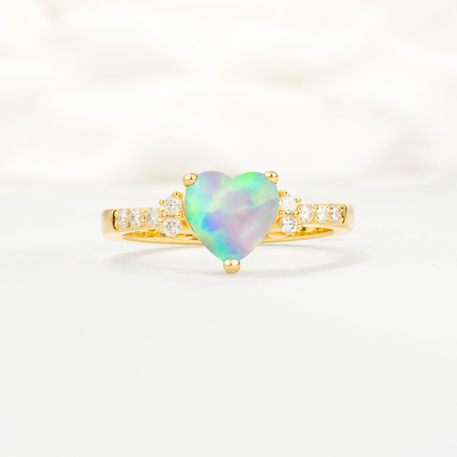 SR15211 Fire Opal Ring - Additional view