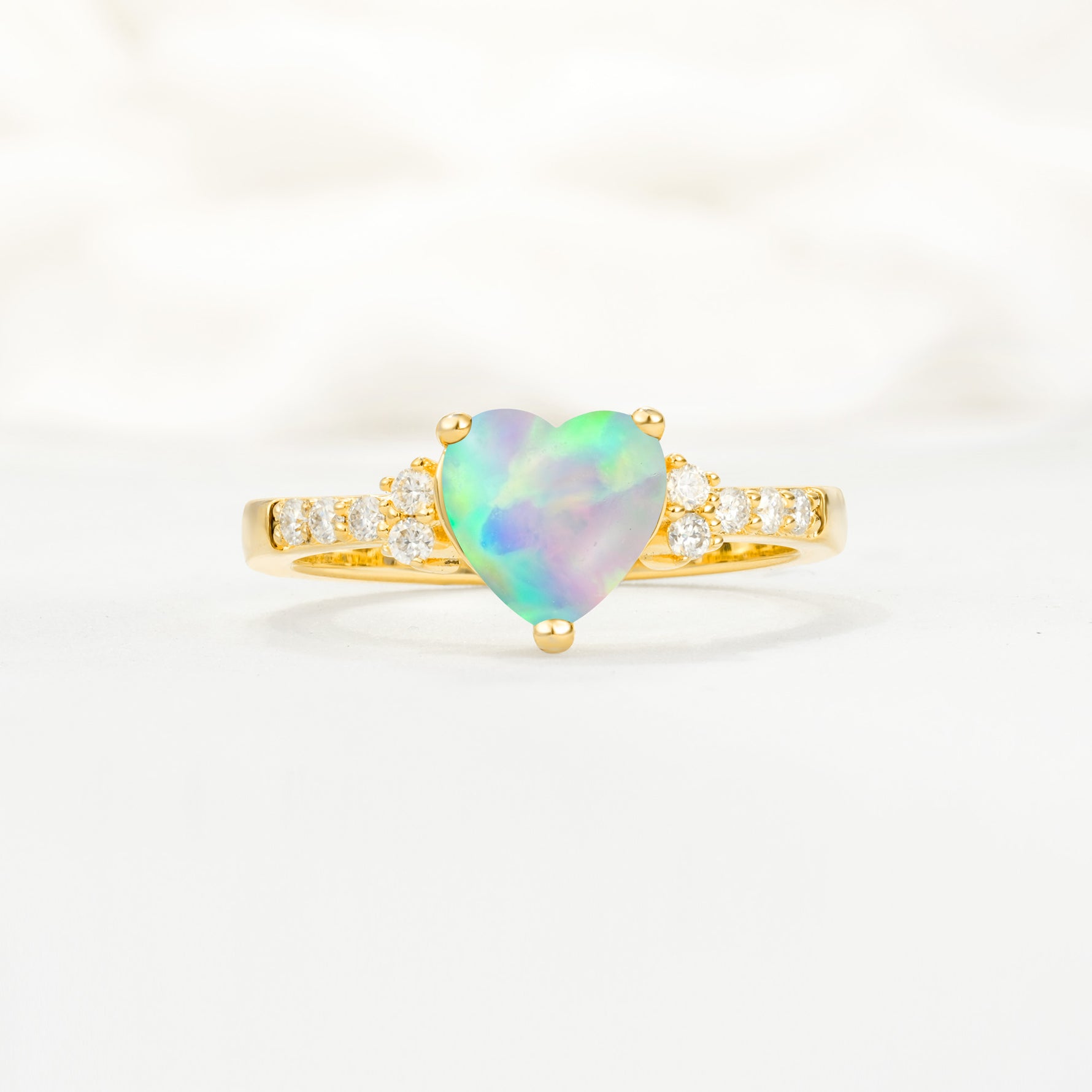 SR15211 Fire Opal Ring - Additional view