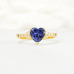 SR15211 Tanzanite Ring - Additional view