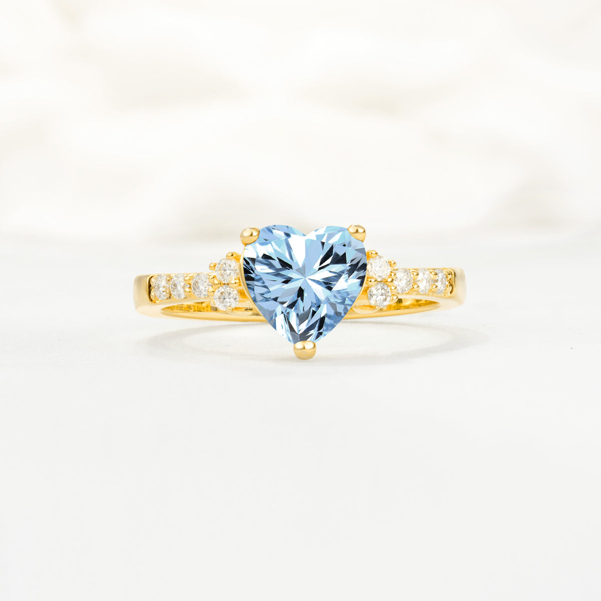 SR15211 Aquamarine Ring - Additional view