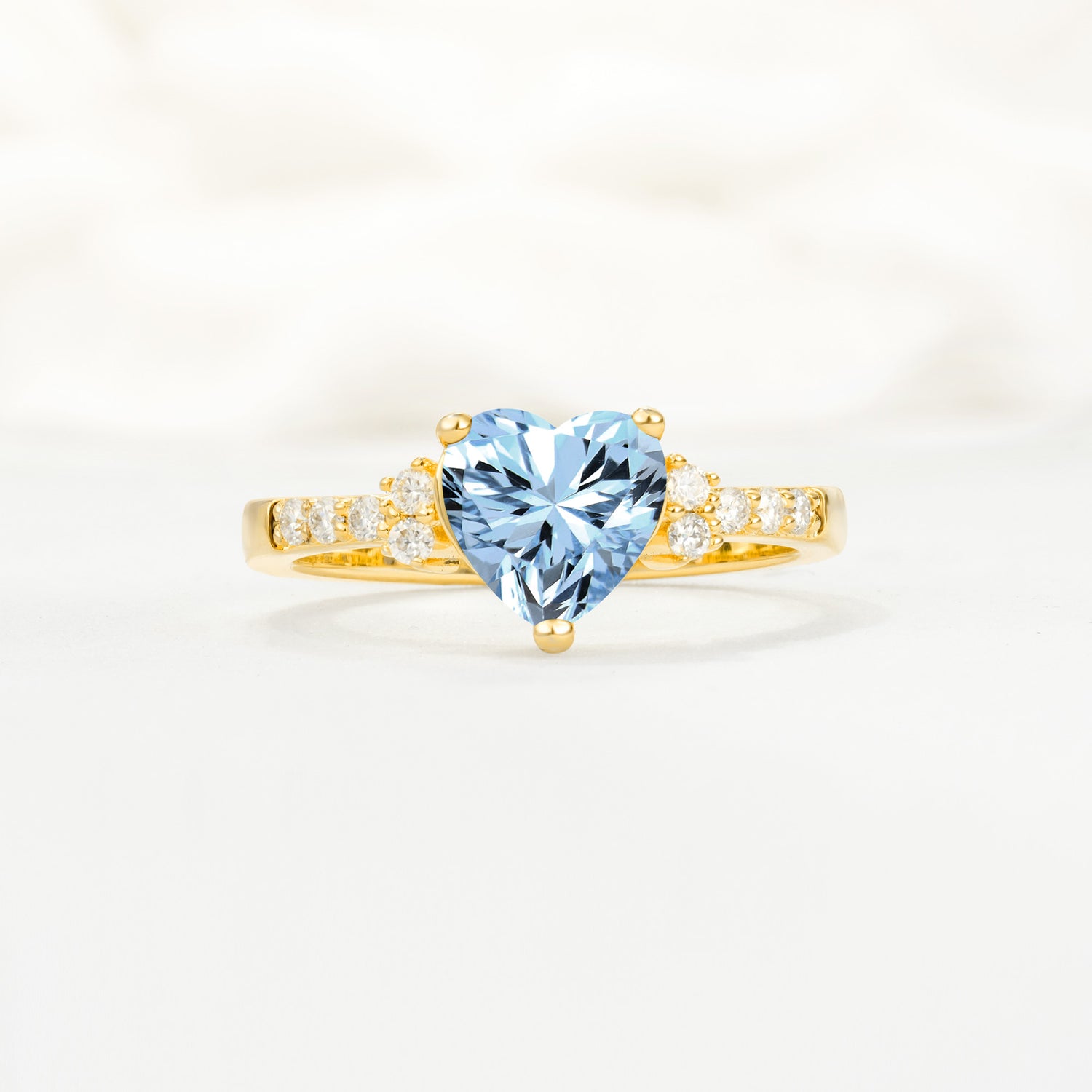 SR15211 Aquamarine Ring - Additional view