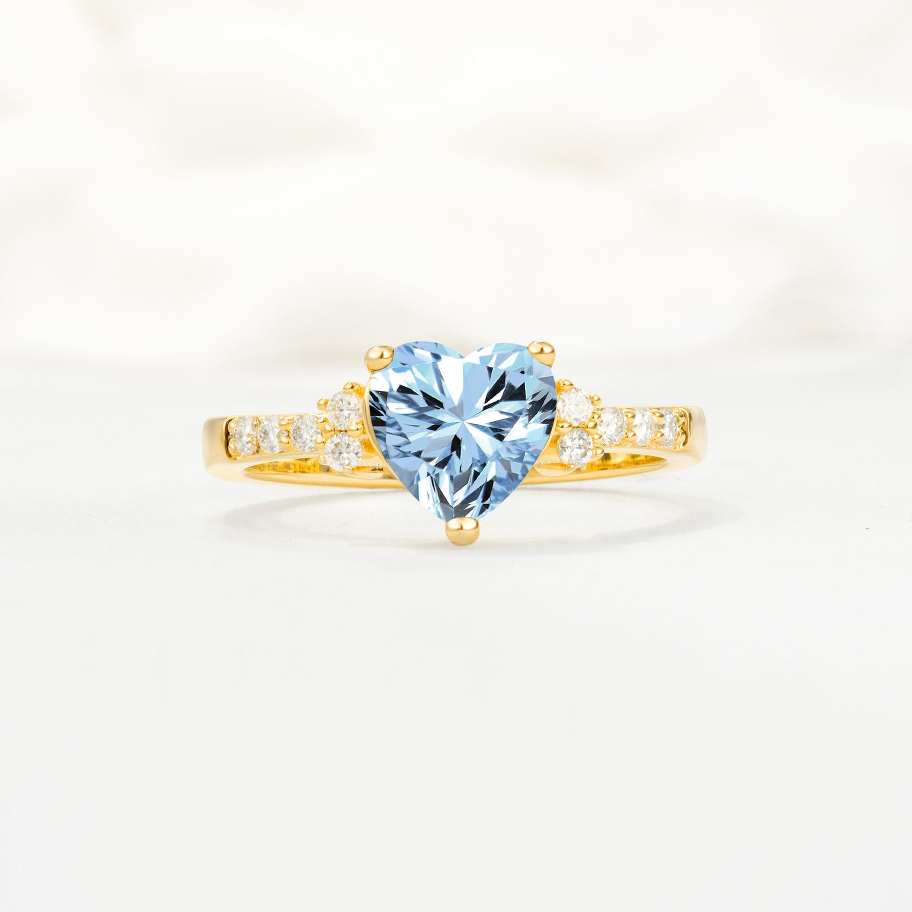 SR15211 Aquamarine Ring - Additional view