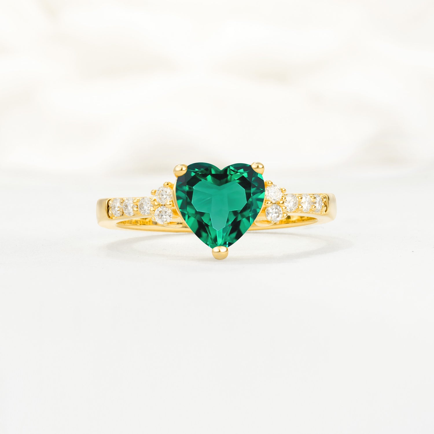 SR15211 Emerald Ring - Additional view