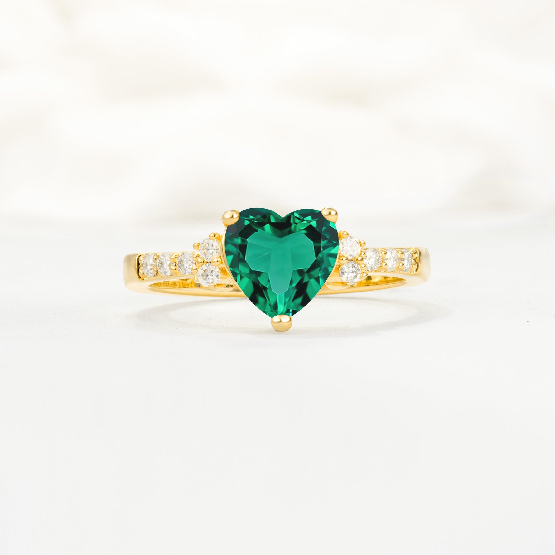 SR15211 Emerald Ring - Additional view