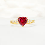 SR15211 Ruby Ring - Additional view