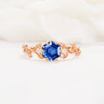 SR17002 Sapphire Ring - Additional view