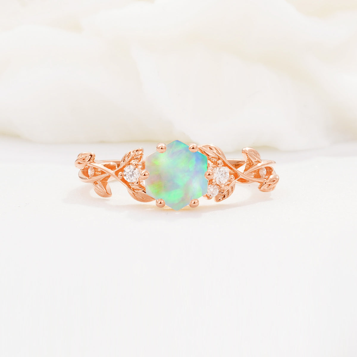 SR17002 Fire Opal Ring - Additional view