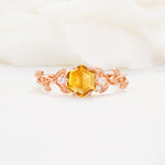 SR17002 Citrine Ring - Additional view