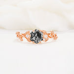 SR17002 Black Rutilated Quartz Ring - Additional view