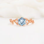 SR17002 Aquamarine Ring - Additional view