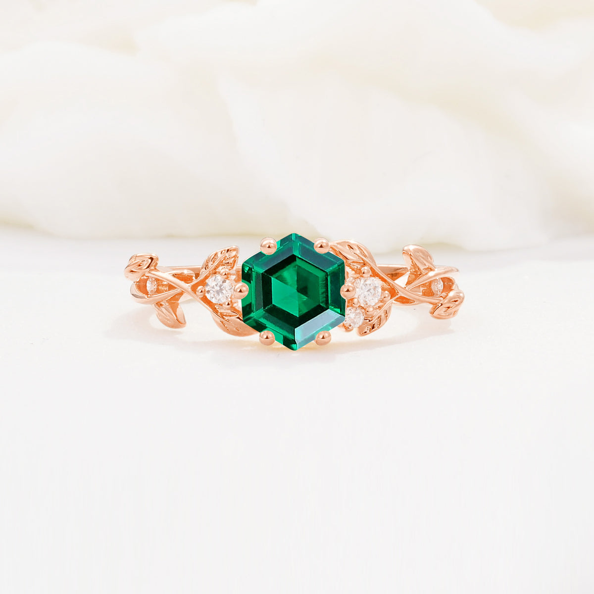 SR17002 Emerald Ring - Additional view
