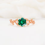 SR17002 Emerald Ring - Additional view
