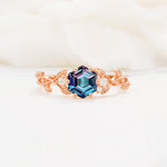 SR17002 Alexandrite Ring - Additional view
