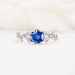 SR17002 Sapphire Ring - Additional view