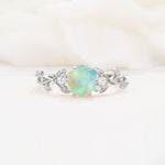 SR17002 Fire Opal Ring - Additional view