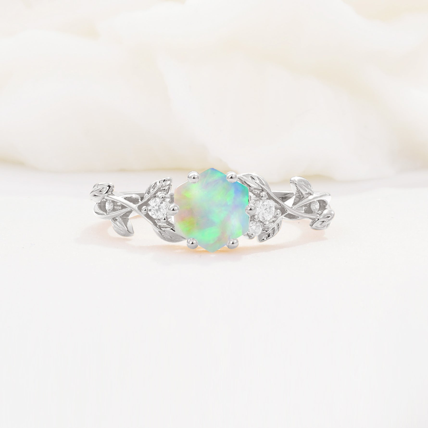 SR17002 Fire Opal Ring - Additional view