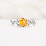 SR17002 Citrine Ring - Additional view