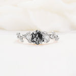 SR17002 Black Rutilated Quartz Ring - Additional view