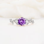 SR17002 Amethyst Ring - Additional view