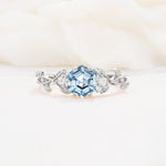 SR17002 Aquamarine Ring - Additional view