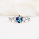 SR17002 Alexandrite Ring - Additional view