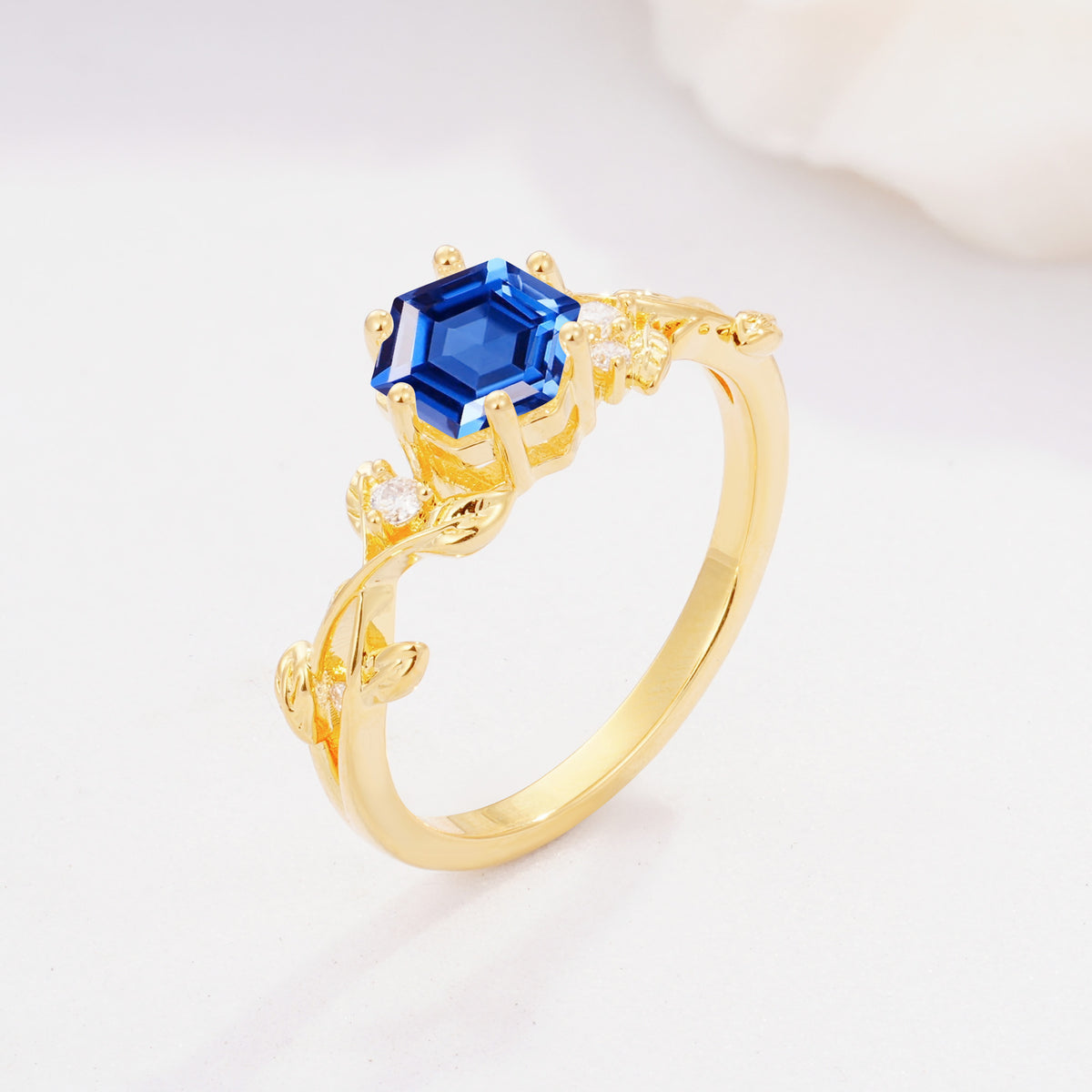 SR17002 Sapphire Ring - Additional view