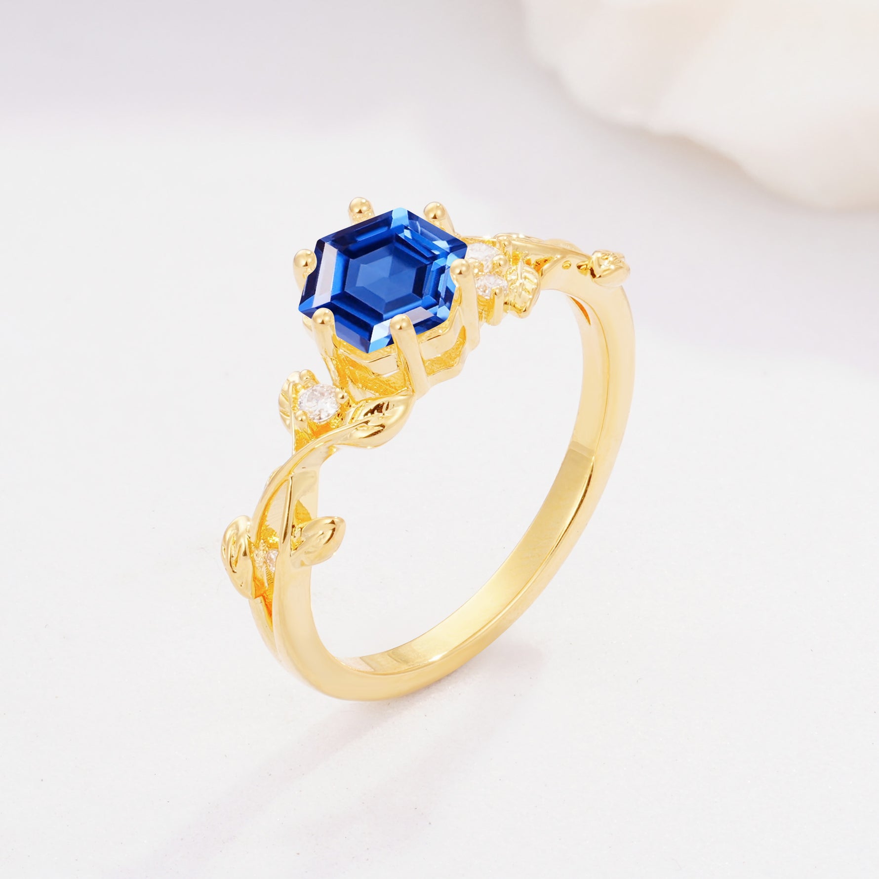SR17002 Sapphire Ring - Additional view