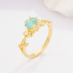 SR17002 Fire Opal Ring - Additional view