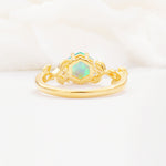 SR17002 Fire Opal Ring - Additional view