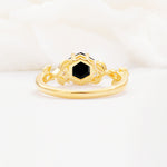 SR17002 Black Onyx Ring - Additional view