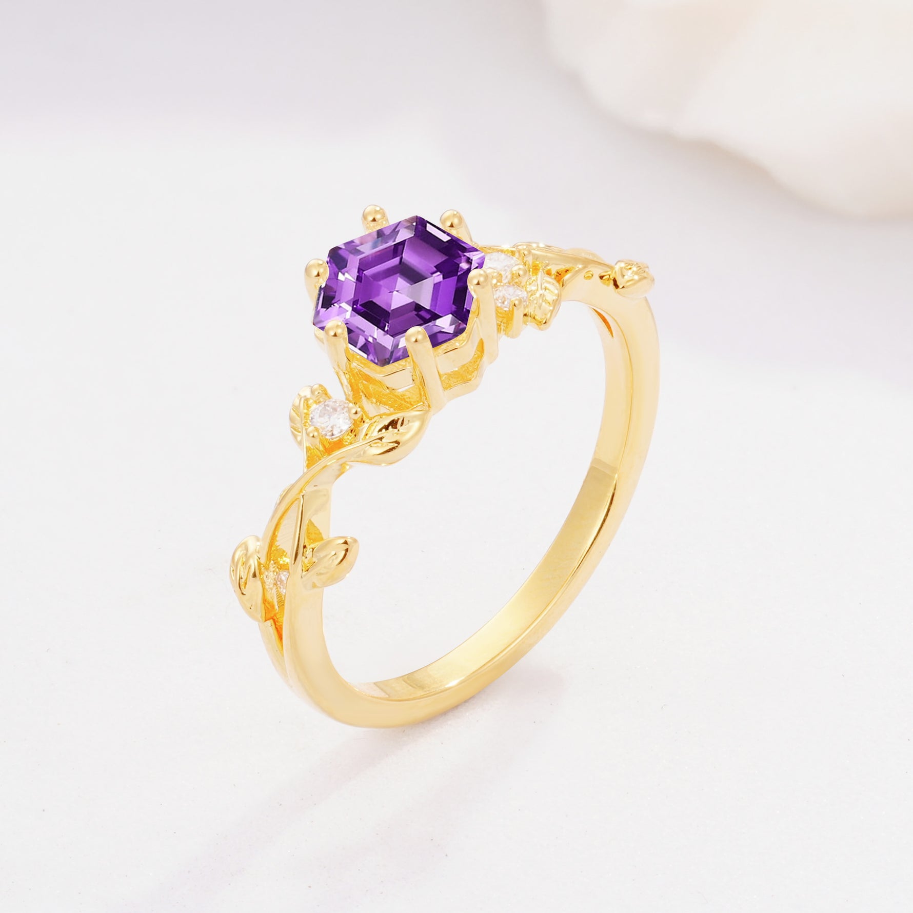 SR17002 Amethyst Ring - Additional view