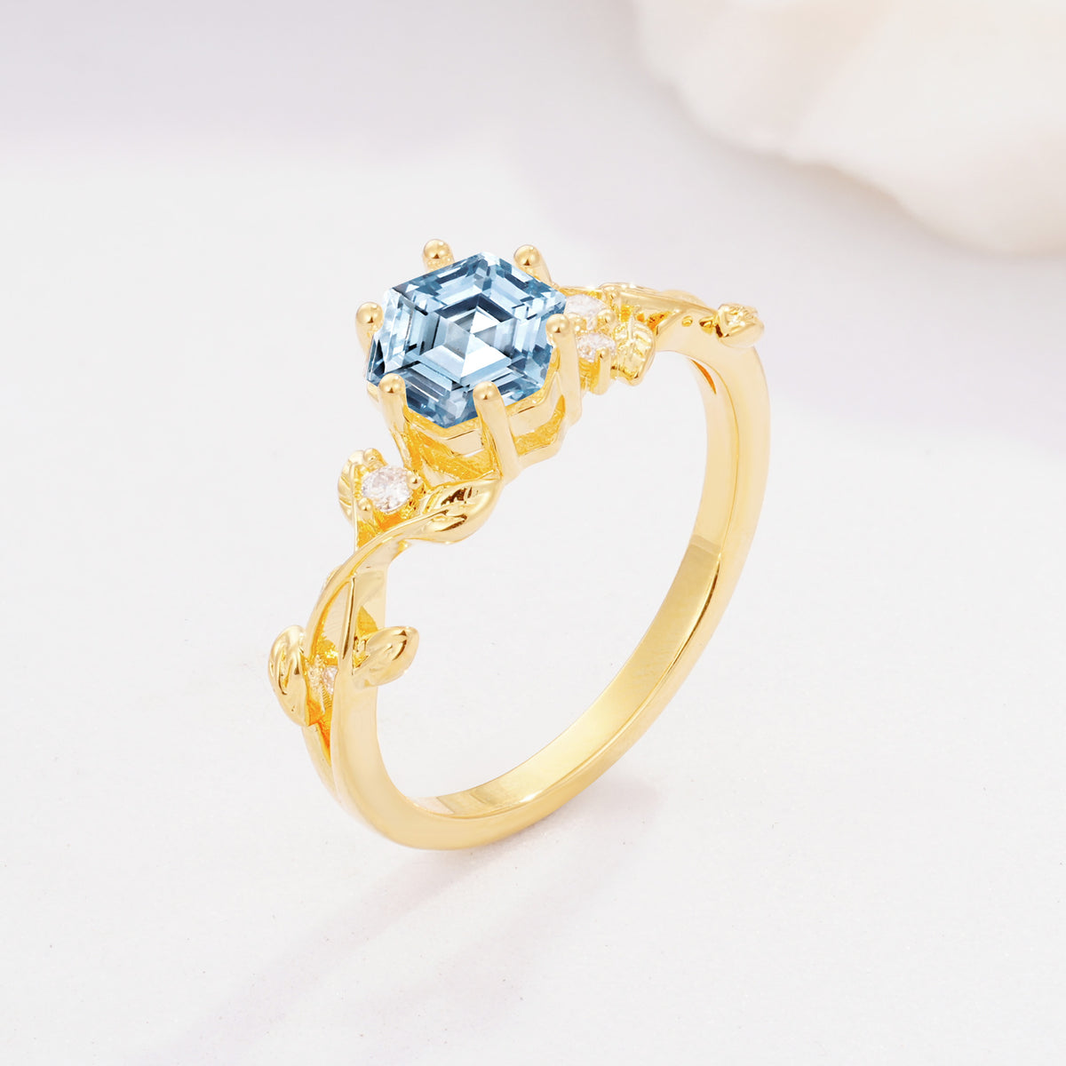 SR17002 Aquamarine Ring - Additional view